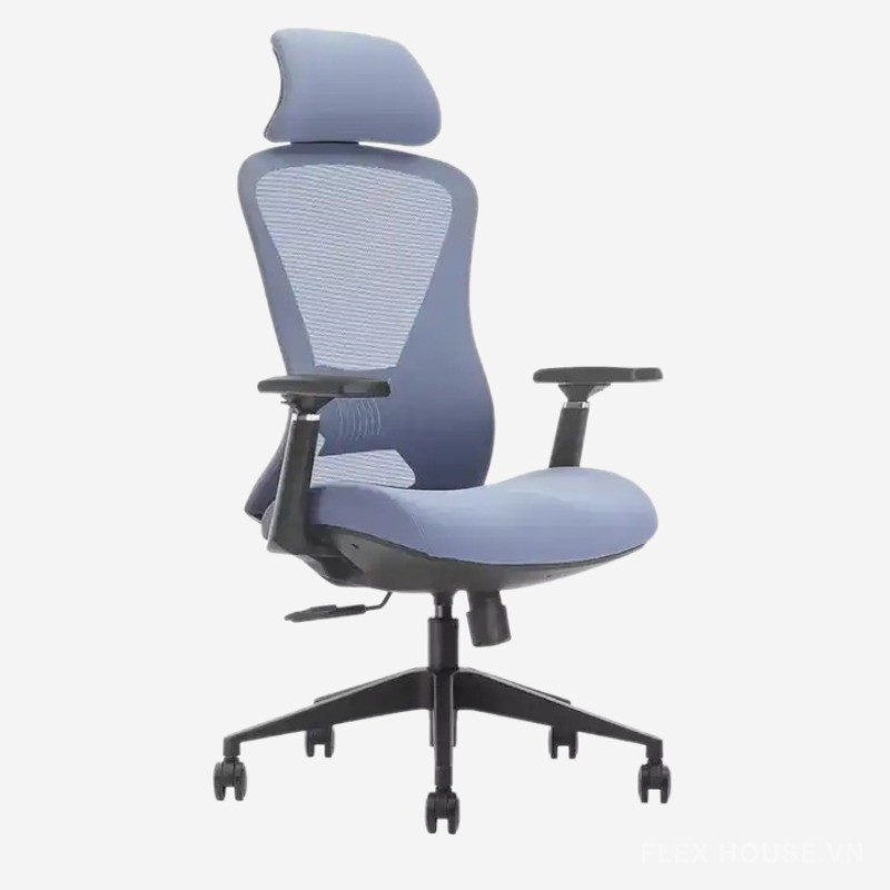 Ghế văn phòng công thái học tựa tay 3D K2BH07 2
