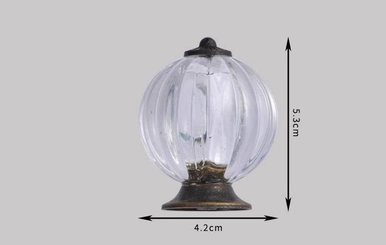 Núm tay nắm tủ Acrylic phong cách châu Âu SMK7181 8