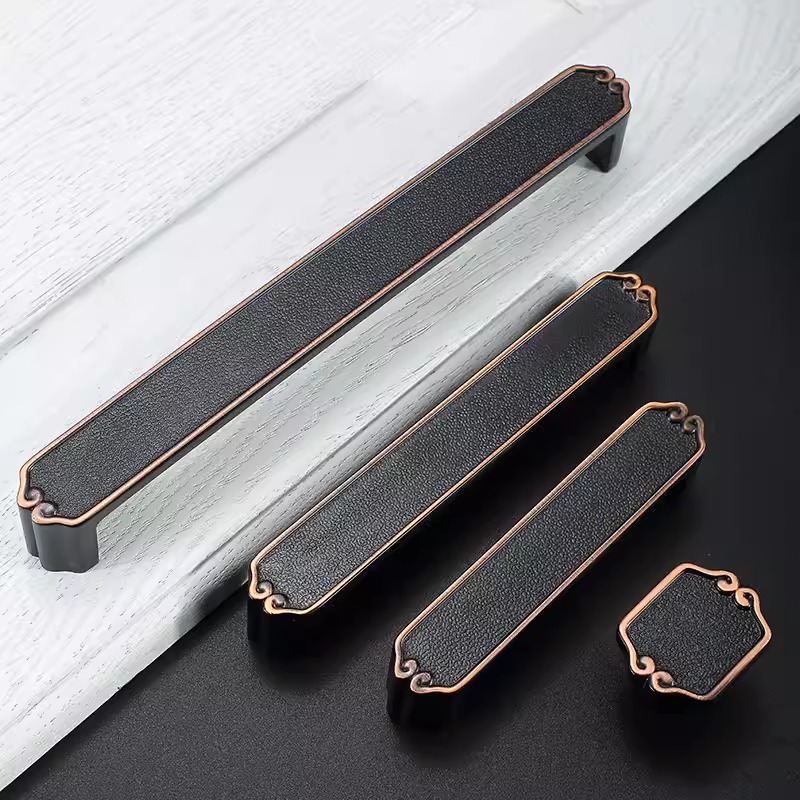 Tay nắm tủ hợp kim kẽm hoa văn cổ điển ORB6588