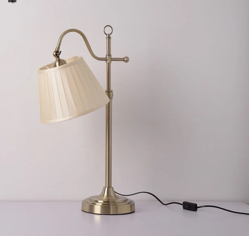 Đèn để bàn bằng thép kiểu dáng cổ điển BZ910102 5