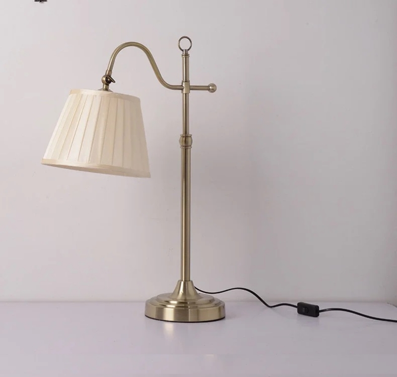 Đèn để bàn bằng thép kiểu dáng cổ điển BZ910102 7