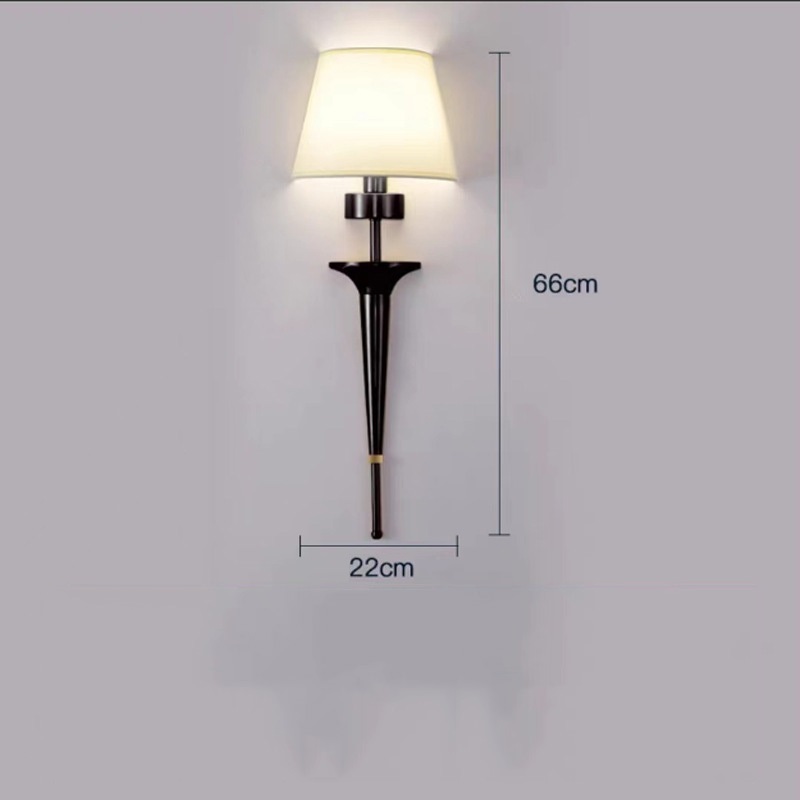 Đèn gắn tường bằng đồng ấn tượng sang trọng QTB02 11
