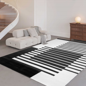 Thảm lót sàn decor hoa văn phím đàn piano YN-SJ11