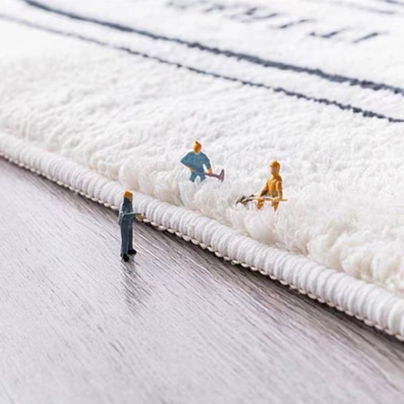 Thảm lót sàn phòng khách đám mây sáng tạo LY9687 10
