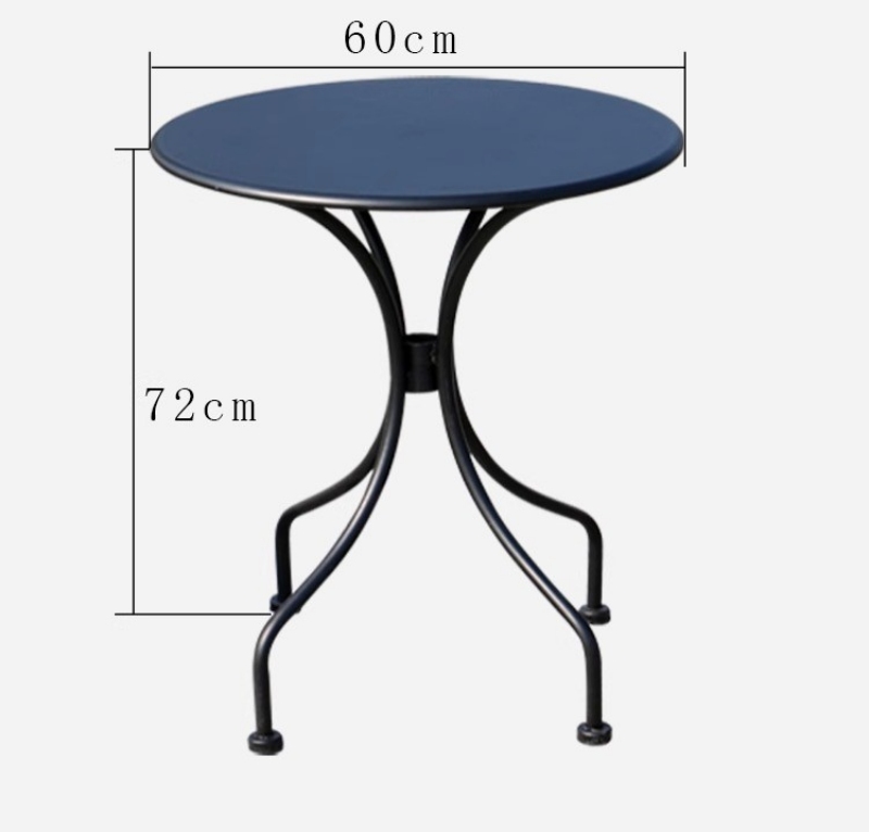 Bàn ghế sân vườn uống trà dệt vải cao cấp CR7330 19