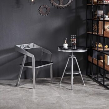 Bộ bàn ghế cafe phong cách công nghiệp CZY001