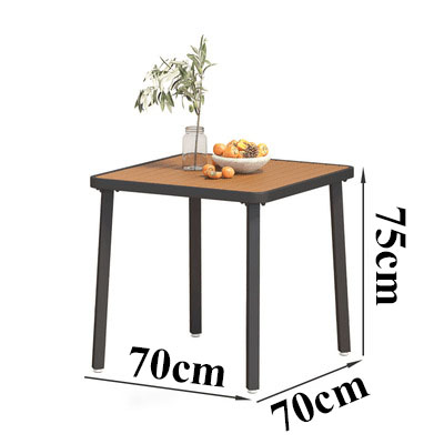 Bộ bàn ghế cafe ngoài trời sắt nghệ thuật EP0531 12