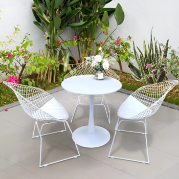 Bộ bàn ghế studio ngoài trời độc đáo CL6824