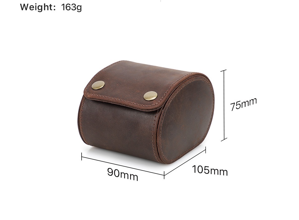 Bóp đựng đồng hồ du lịch da bò 1 ngăn CF1138 9