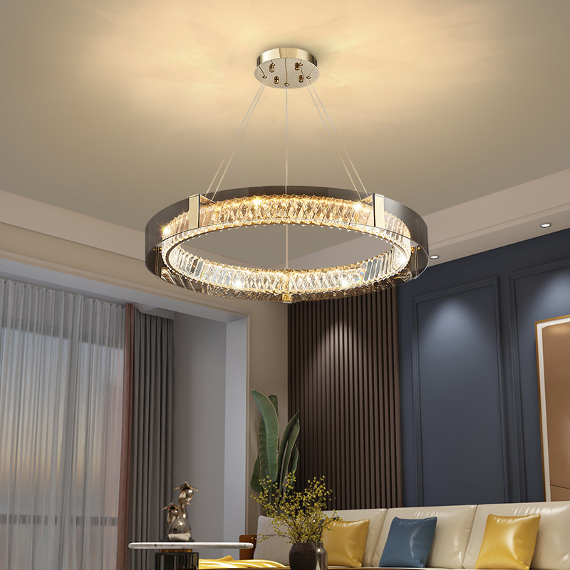 Đèn tròn pha lê hiện đại trang trí nội thất XQ245