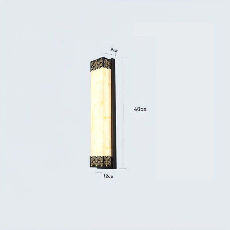 Đèn tường biệt thự chống nước cao cấp W8318 10