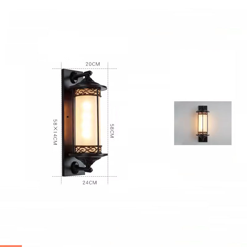 Đèn tường hoa văn nghệ thuật bằng hợp kim BA6452 13