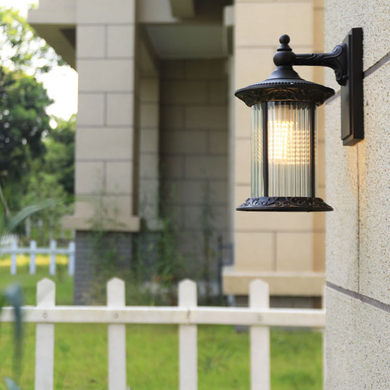 Đèn tường hình trụ điêu khắc hoa văn nghệ thuật TY6074 9