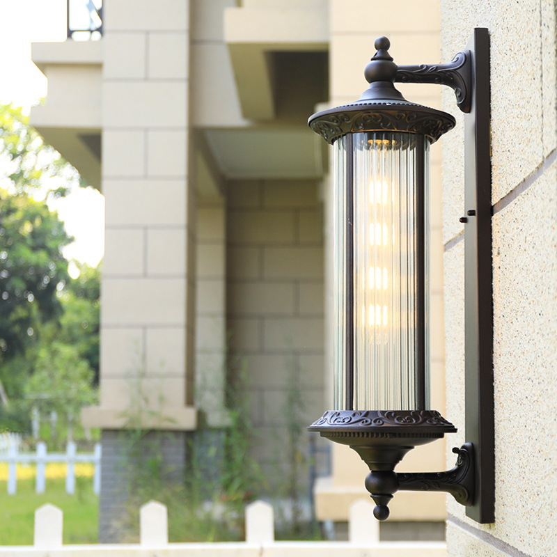 Đèn tường hình trụ điêu khắc hoa văn nghệ thuật TY6074 8