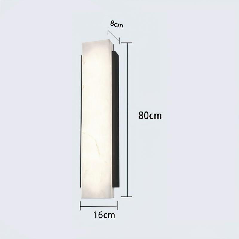 Đèn tường ngoài trời phong cách thanh lịch W8324 10