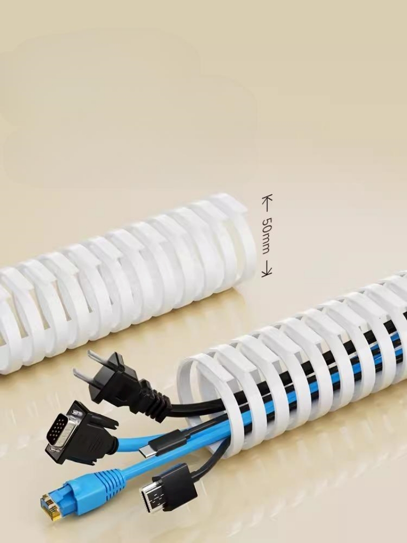 Khay đi dây cáp dưới bàn làm việc JY4897 7