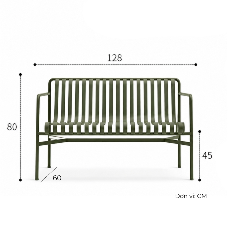 Bộ bàn ghế sắt ngoài trời phong cách tối giản FS7266 11 Bộ bàn ghế sắt ngoài trời phong cách tối giản FS7266 3