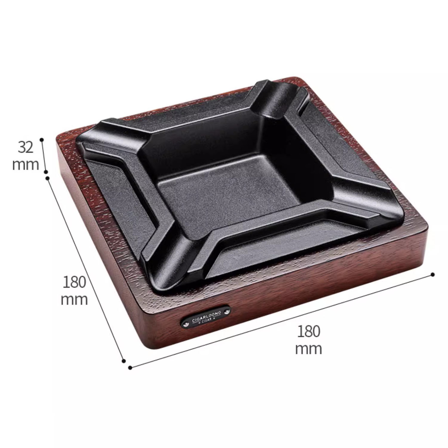 Gạt tàn Cigar hợp kim phong cách Nhật Bản lịch lãm CLG7001 4