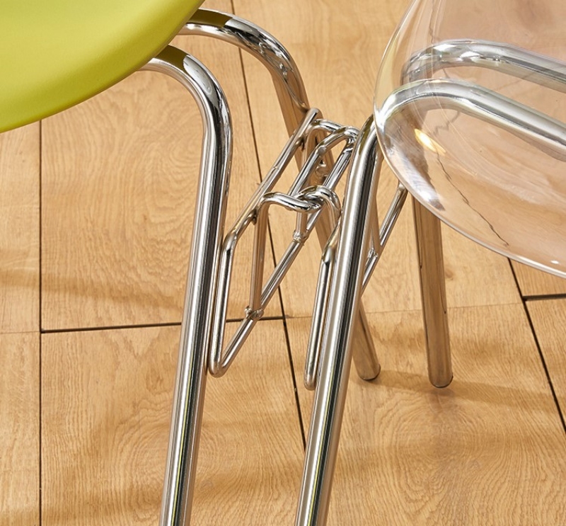 Ghế ăn Eames tựa lưng liền mảnh sáng tạo BZ5348 11