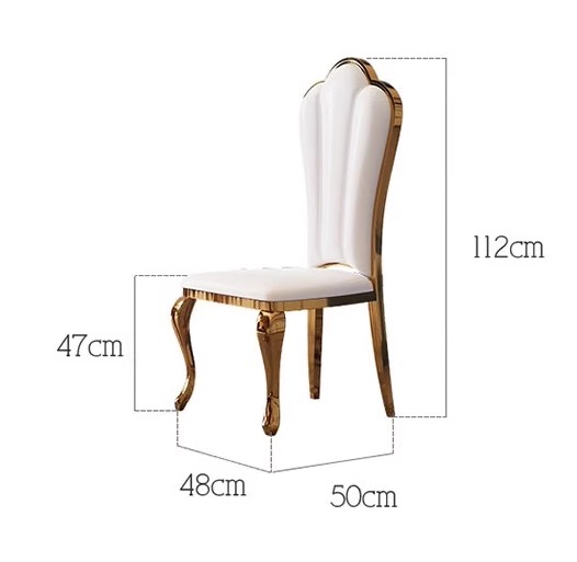 Ghế ăn cao cấp phong cách hoàng gia Pháp XZ1319 11