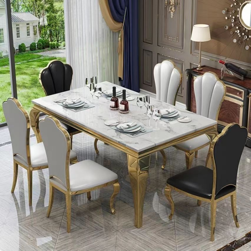 Ghế ăn cao cấp phong cách hoàng gia Pháp XZ1319 6