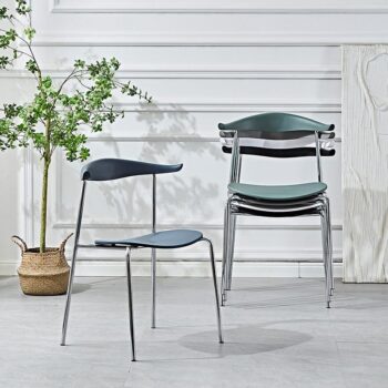 Ghế ăn Horn Chair hiện đại Bắc Âu TP6688