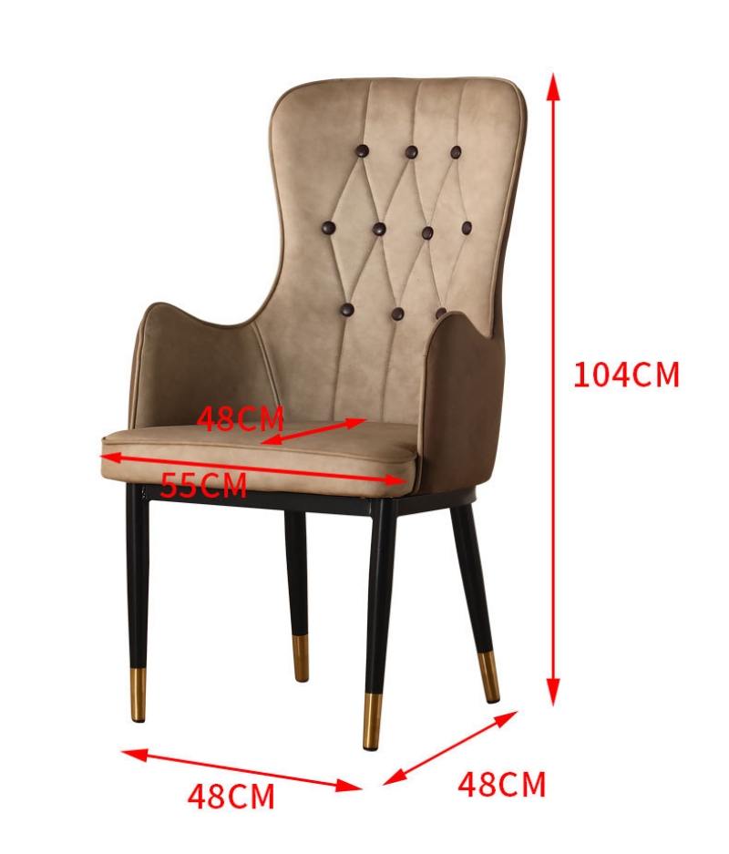 Ghế ăn phòng tiệc nhà hàng bọc da cao cấp XZ9695
