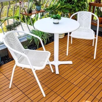 Ghế giả mây ban công ngoài trời hiện đại ZL0926