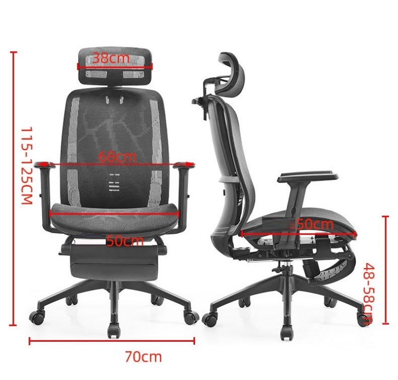 Ghế ngả lưng văn phòng tựa tay điều chỉnh 3D CY2201 12