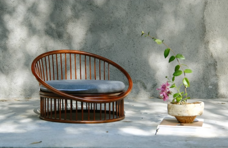 Ghế uống trà phong cách Nhật Bản ZT0661 7