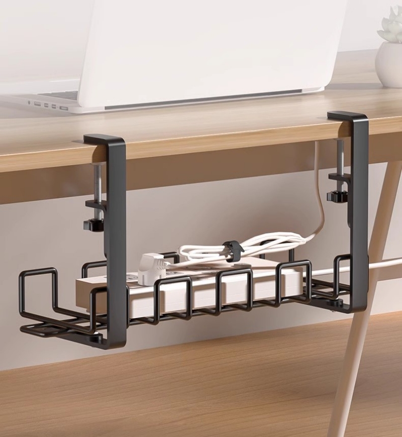 Giá đỡ ổ cắm điện gắn dưới bàn tiện dụng JJ7277 4