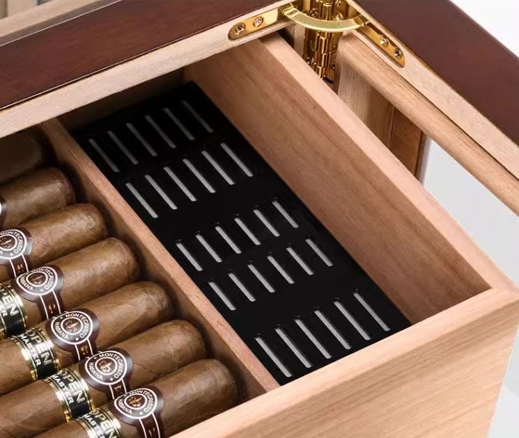 Hộp bảo quản cigar cao cấp bằng gỗ tuyết tùng CGL6078 7