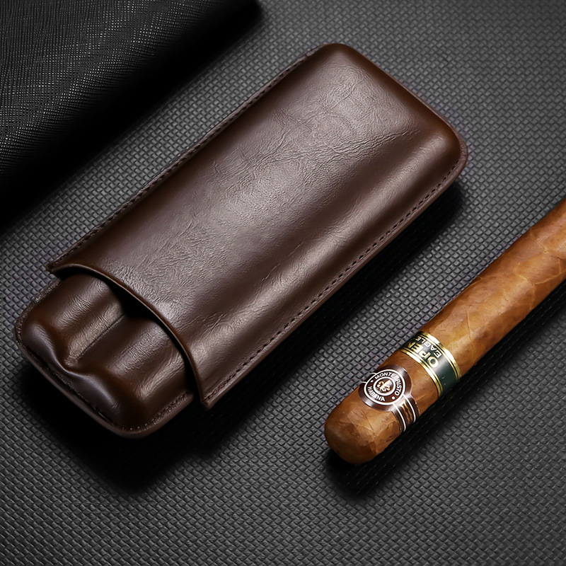 Túi đựng cigar du lịch bằng da CGL962 10