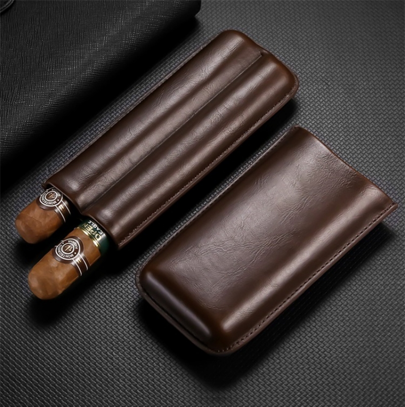 Túi đựng cigar du lịch bằng da CGL962 6