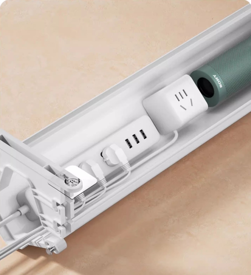 Máng đỡ ổ cắm dây nguồn bàn làm việc JY5299 9