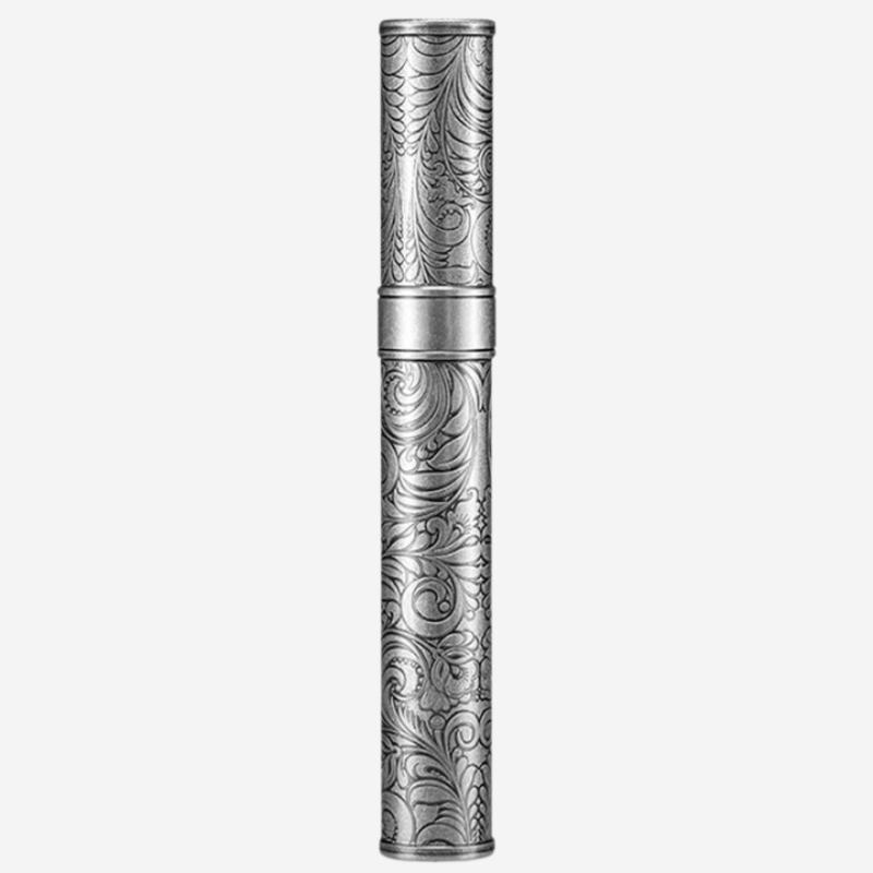 Ống đựng cigar bằng đồng hoa văn cổ điển CGL304 8