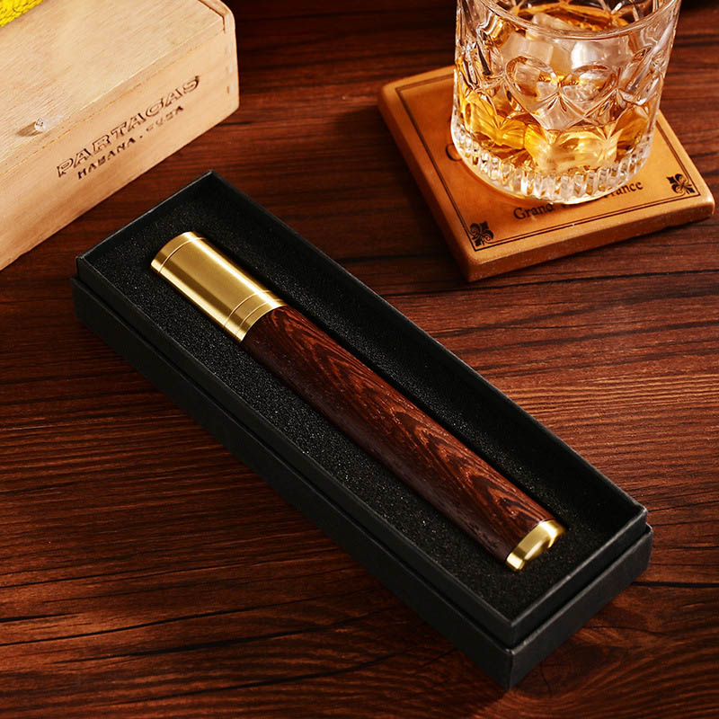 Ống đựng cigar bằng gỗ tuyết tùng tiện lợi CGL102 8
