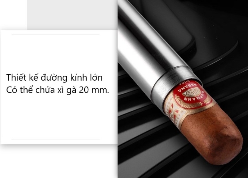 Ống đựng cigar một điếu di động tối giản CGL769 15
