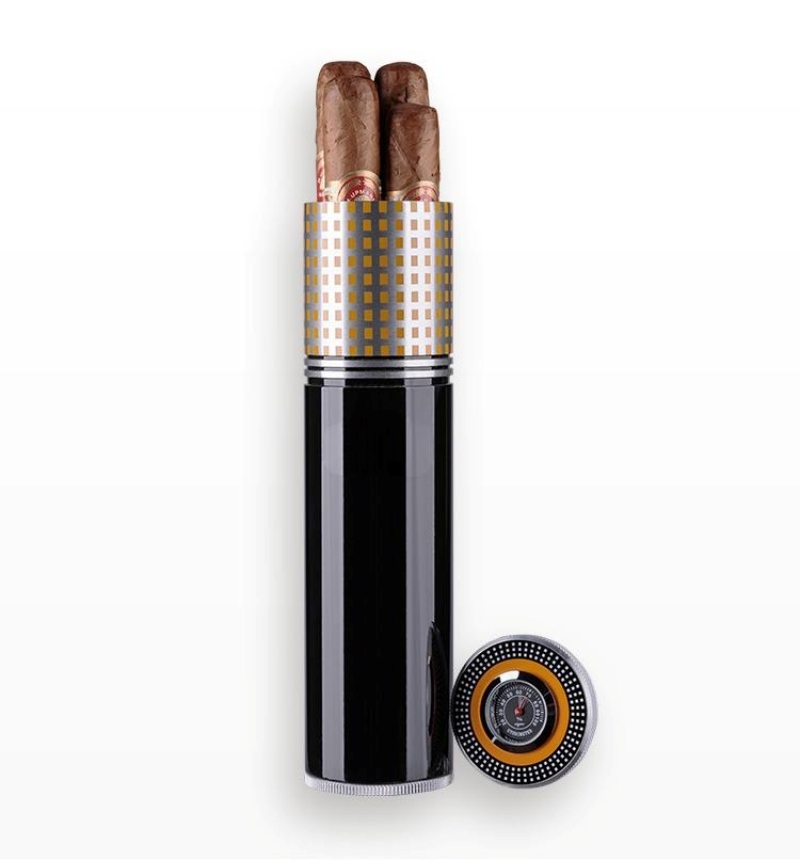 Ống dưỡng ẩm cigar di động nhiều màu CGL456 14