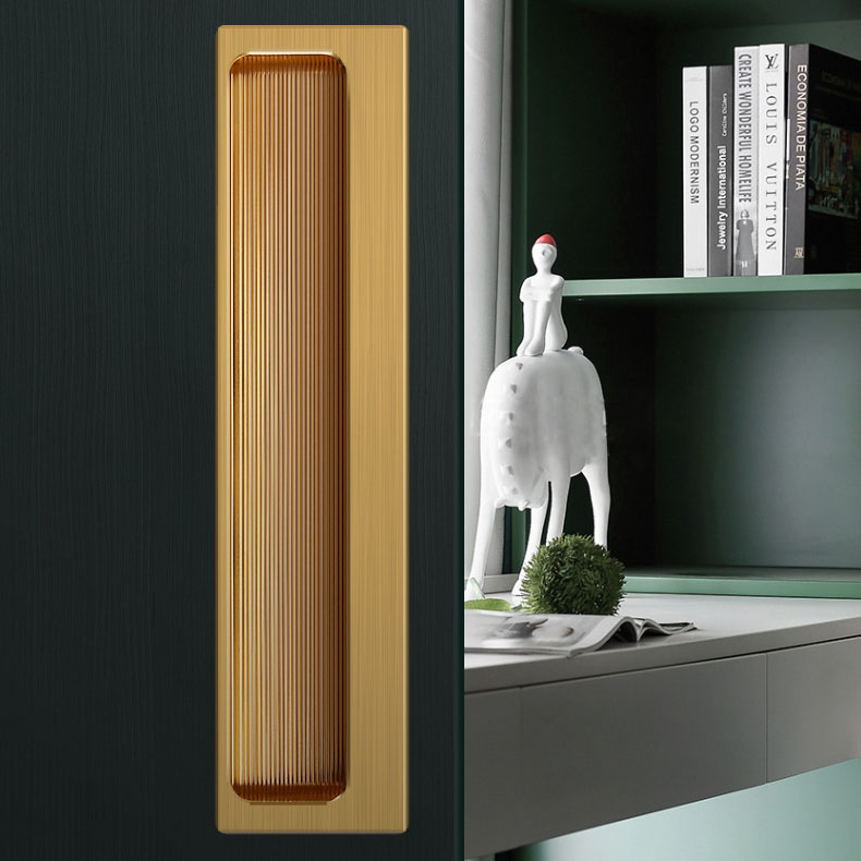 Tay nắm âm hợp kim nhôm rãnh vân sọc hiện đại S8215 6