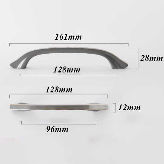 Tay nắm tủ hợp kim kẽm hiện đại Bắc Âu nhiều loại UFN6103 27