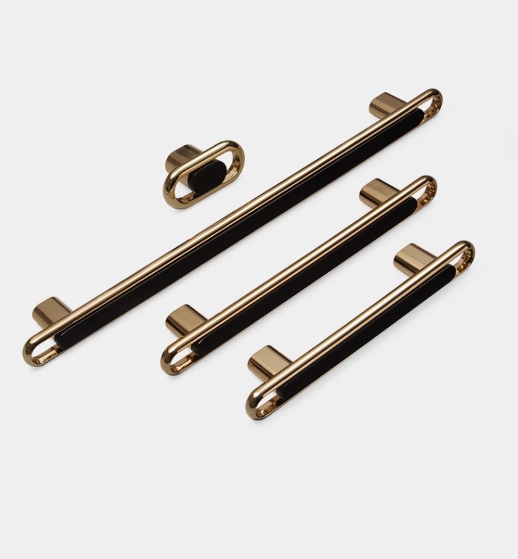 Tay nắm tủ hợp kim kẽm thiết kế hiện đại LKF1055 12