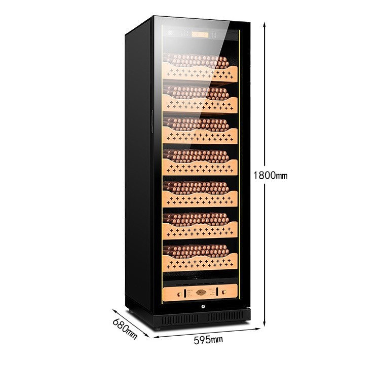 Tủ bảo quản rượu vang và cigar cao cấp H168A 13