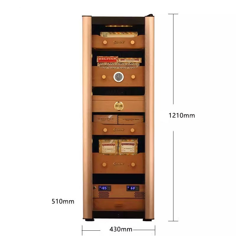 Tủ giữ ẩm cigar gỗ tuyết tùng 100 lít SW1857 10
