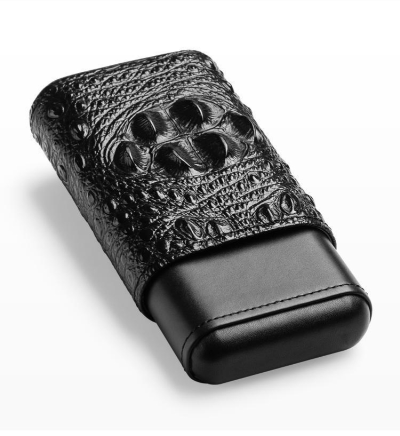 Túi cigar cầm tay giả da cá sấu độc đáo CGL633 12