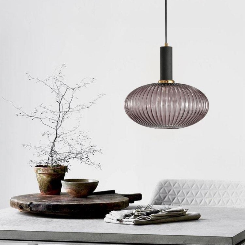Đèn thả thủy tinh nhiều màu sắc Minimalist ZWL2046
