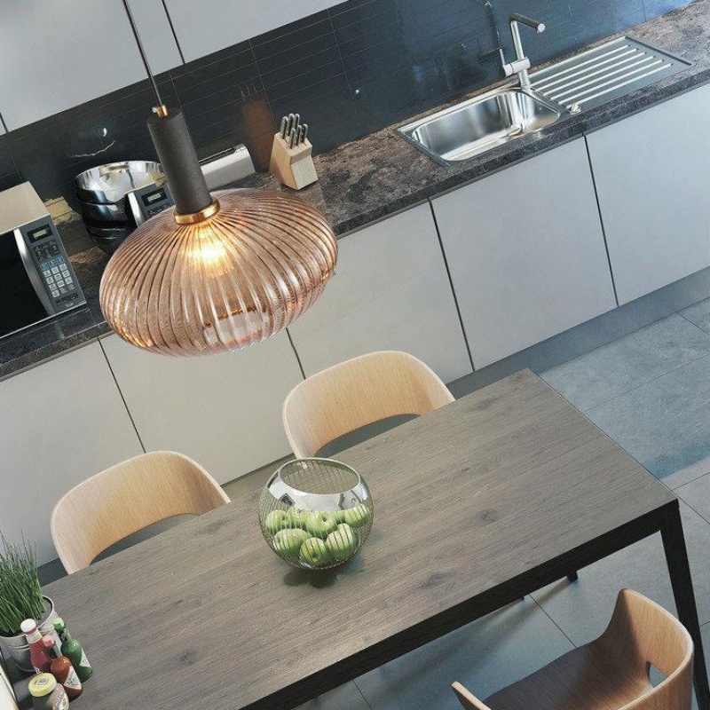 Đèn thả thủy tinh nhiều màu sắc Minimalist ZWL2046