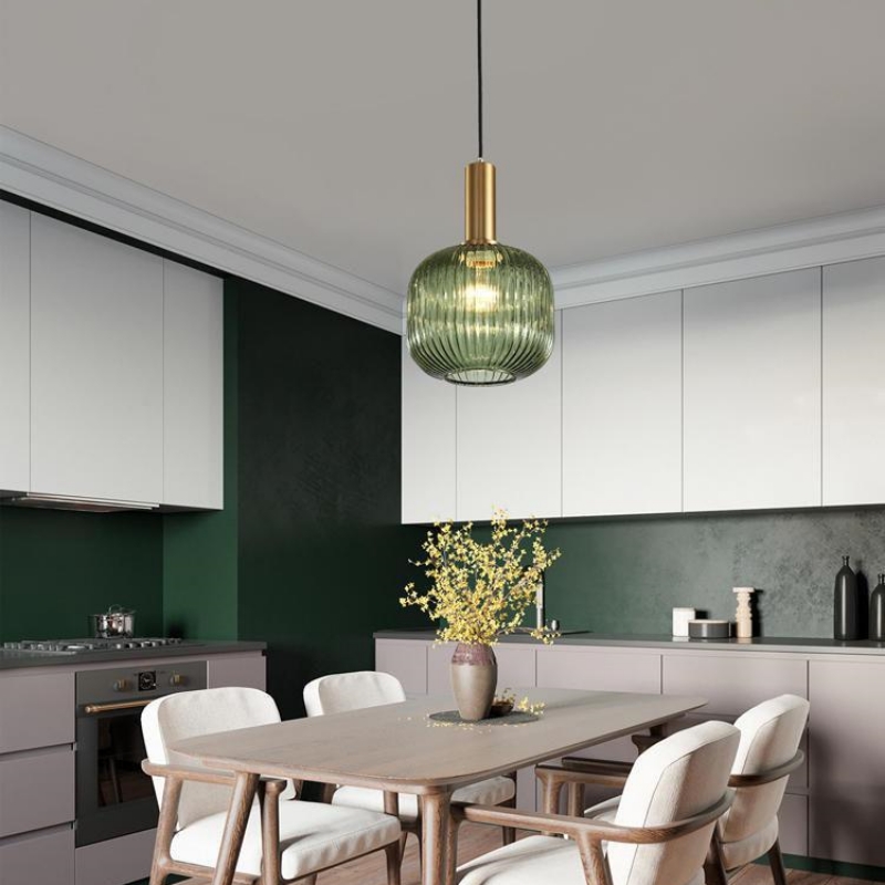 Đèn thả thủy tinh nhiều màu sắc Minimalist ZWL2046