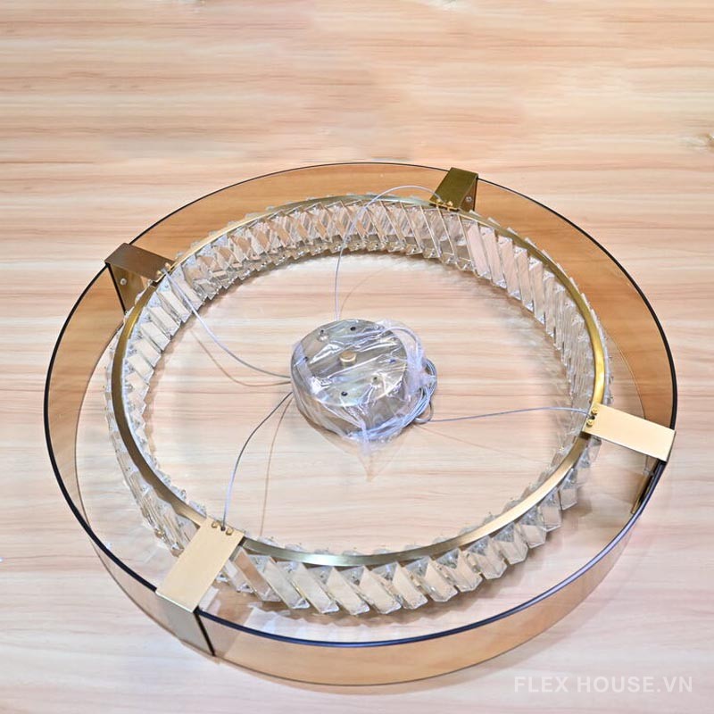 Đèn tròn pha lê hiện đại trang trí nội thất XQ245