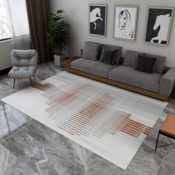 Thảm trải sàn hình tháp trừu tượng độc đáo YN-BLG23